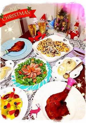 ☆2013年クリスマスディナー☆-レシピのメイン写真