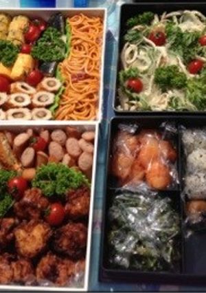 お花見お弁当2013-レシピのメイン写真