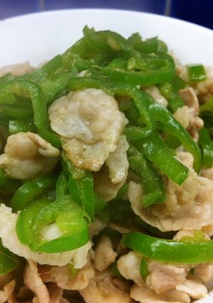 豚肉ピーマン炒め-レシピのメイン写真