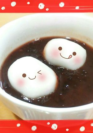 レンジで簡単♪カップdeおしるこ♥-レシピのメイン写真