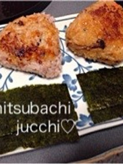 2色の焼きおにぎり♡-レシピのメイン写真