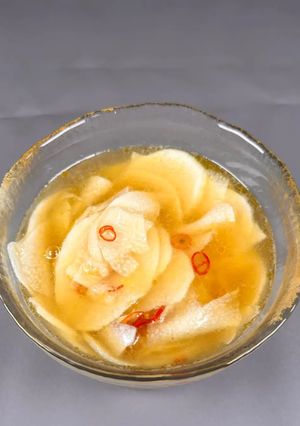 カルディの麺つゆで山芋のたまり漬け-レシピのメイン写真