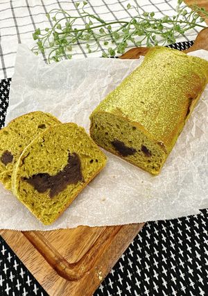 あんこ入り抹茶のパウンドケーキ-レシピのメイン写真