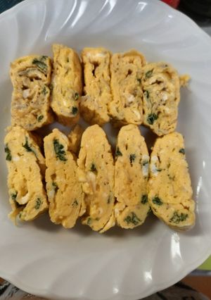 しらすとパセリのふわふわ卵焼き-レシピのメイン写真