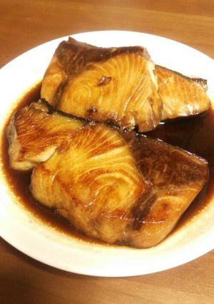 簡単!メープルシロップでぶりの照り焼き-レシピのメイン写真