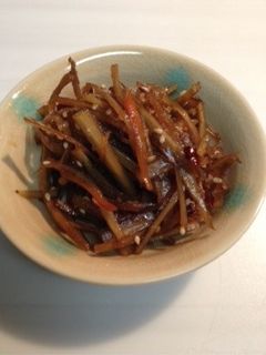 簡単ごぼうのきんぴら-レシピのメイン写真