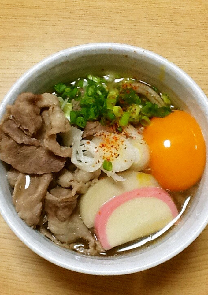 我が家の☆簡単~ 肉そば-レシピのメイン写真