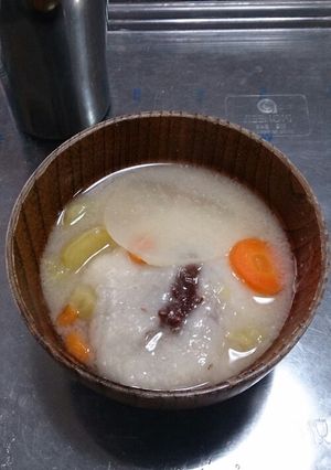 2014年 我が家の雑煮-レシピのメイン写真