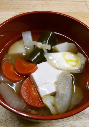 わが家のお年取りスープ(覚書)-レシピのメイン写真