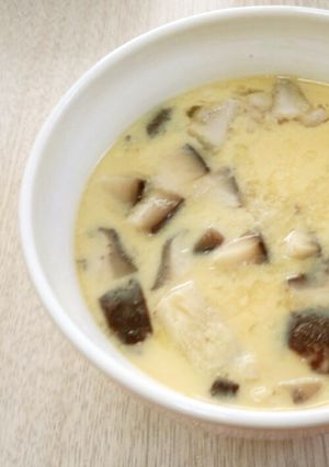 うちのお雑煮♡お餅入り茶碗蒸し-レシピのメイン写真