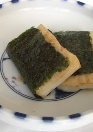 正月の餅６（磯辺巻き）・みんと風-レシピのメイン写真
