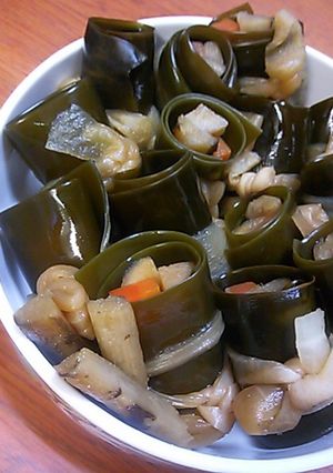 おせち☆ごぼうとにんじんの昆布巻き-レシピのメイン写真