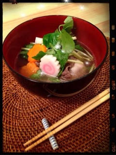 神戸発♡お母さんの牛肉の絶品お雑煮-レシピのメイン写真