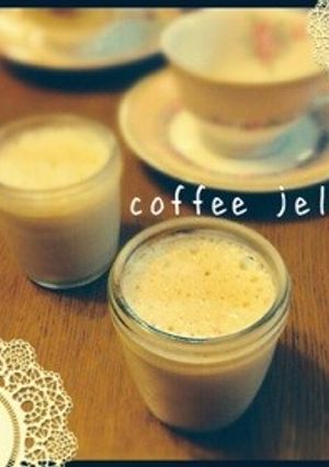 簡単コーヒーミルクゼリー-レシピのメイン写真