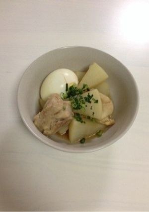 大根と鶏肉の煮物-レシピのメイン写真