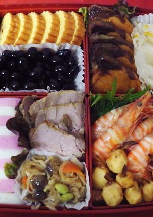 ほくほくほろ苦✿海老とくわいの旨煮-レシピのメイン写真