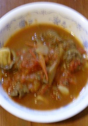 フライパンで牛肉のトマトシチュー-レシピのメイン写真