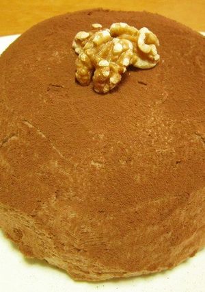 バレンタインにも☆チョコドームケーキ-レシピのメイン写真