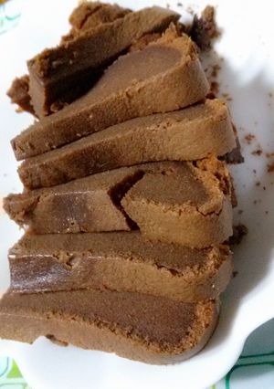 ＨＢでしっとりチョコケーキ-レシピのメイン写真