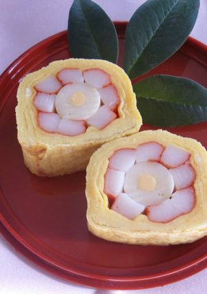 ☆おせち　お花のたまご焼き-レシピのメイン写真