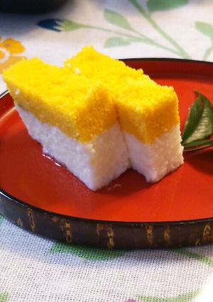 我が家のお節☆あまーい錦卵-レシピのメイン写真