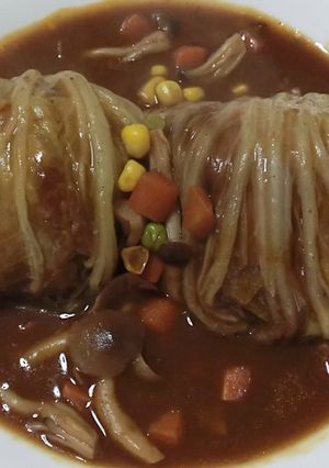 白菜de玉子ロール-レシピのメイン写真