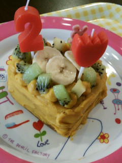 2歳バースデーケーキ-レシピのメイン写真