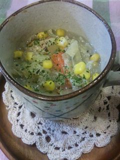 *豆乳スープ*-レシピのメイン写真