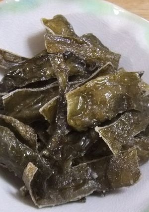 【簡単余り物活用】出汁ガラ昆布チップス-レシピのメイン写真