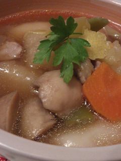 海外で作る母のお雑煮(関東風)-レシピのメイン写真