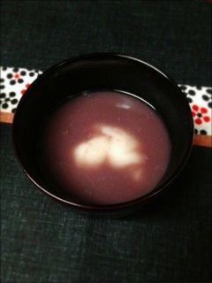 ☆お正月☆おしるこ-レシピのメイン写真
