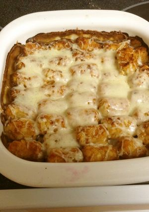 ハッシュドポテトと牛挽肉のオーブン焼き-レシピのメイン写真