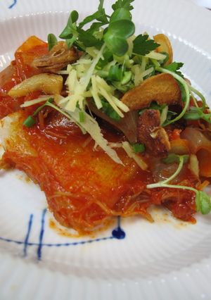 唐辛子餅　～とっぽぎ風～-レシピのメイン写真