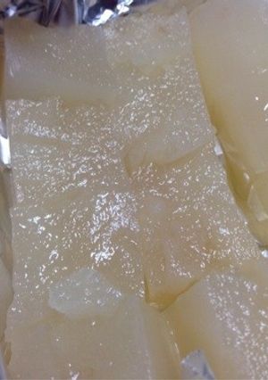 梨のコンポートのつぶつぶ寒天ゼリー-レシピのメイン写真
