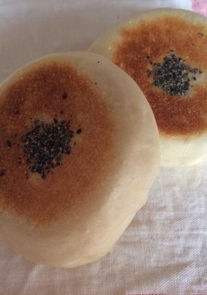 ホットプレートで平焼きあんぱん-レシピのメイン写真