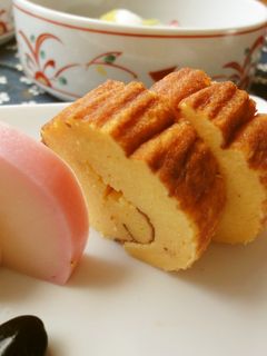 フライパンで簡単*甘さ控えめ伊達巻-レシピのメイン写真