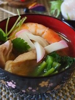 出汁が美味しいお雑煮-レシピのメイン写真