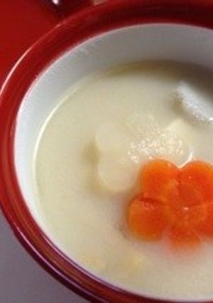 白味噌 お雑煮-レシピのメイン写真