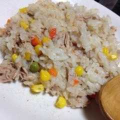 炊飯器で簡単♥︎シーチキンピラフ-レシピのメイン写真