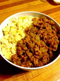 料理男子の肉そぼろ丼-レシピのメイン写真