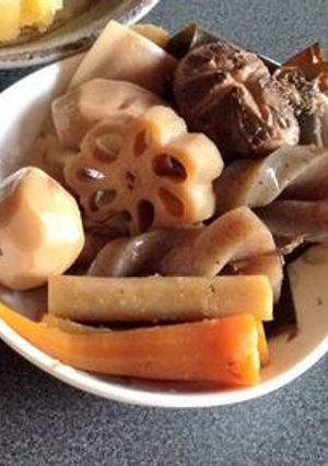 煮しめ（煮あげ）-レシピのメイン写真