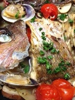 簡単!美味しい鯛のアクアパッツァ☆お正月-レシピのメイン写真