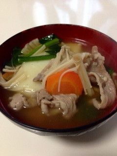 お雑煮、年越しそば、うどんにも合う汁-レシピのメイン写真