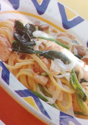 サーモンのクリームパスタ-レシピのメイン写真