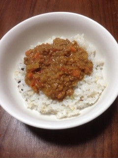 残り野菜でキーマカレー♪-レシピのメイン写真