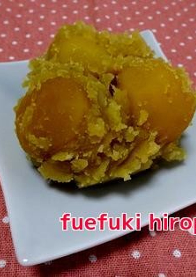 甘さひかえめ　栗きんとん-レシピのメイン写真
