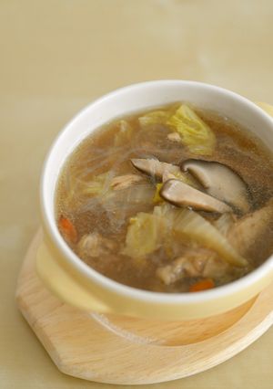 身体ぽかぽか☆鶏と春雨の生姜スープ-レシピのメイン写真