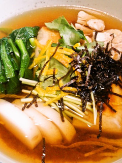 柚子薫るあっさりお雑煮-レシピのメイン写真