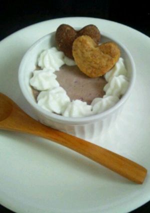 離乳食:完〜バレンタインに♡ココアプリン-レシピのメイン写真