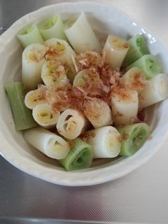 簡単!ネギの蒸しポン-レシピのメイン写真
